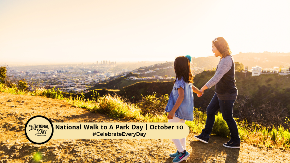 National Walk to a Park Day 