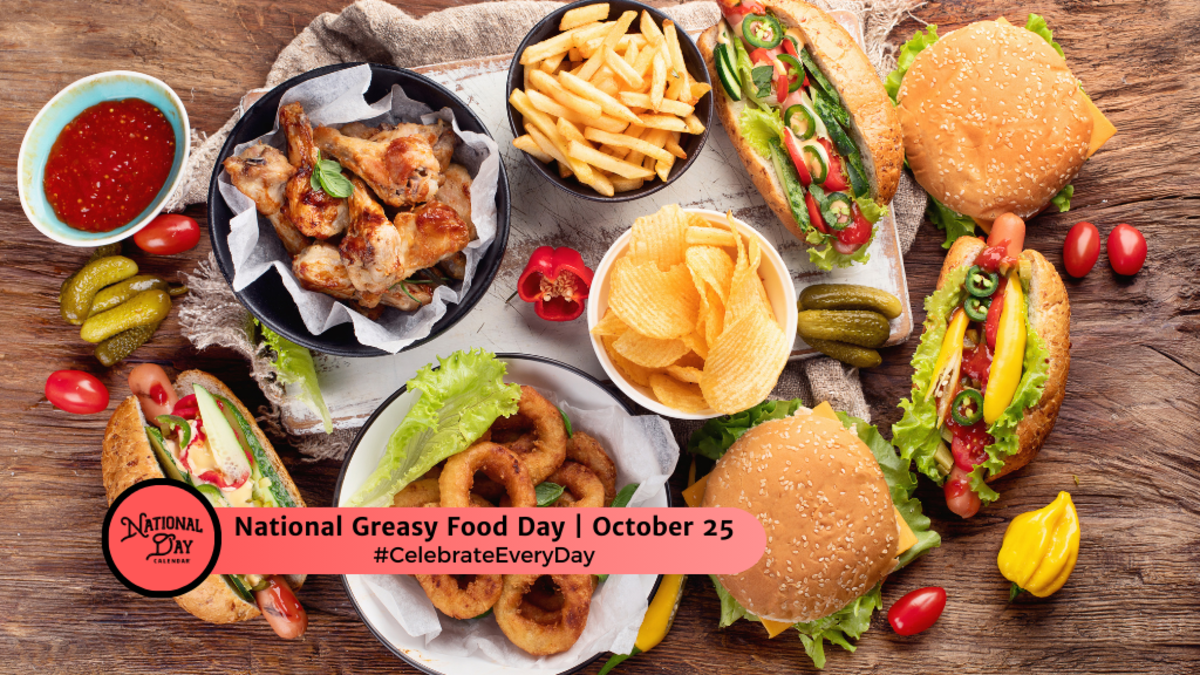 National Food Day Calendar October 2025 Calendar Erna Odette