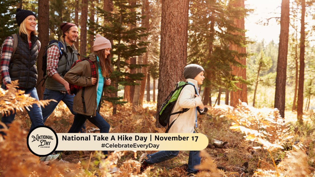 When Is Take A Hike Day 2024 Cherie Fernande