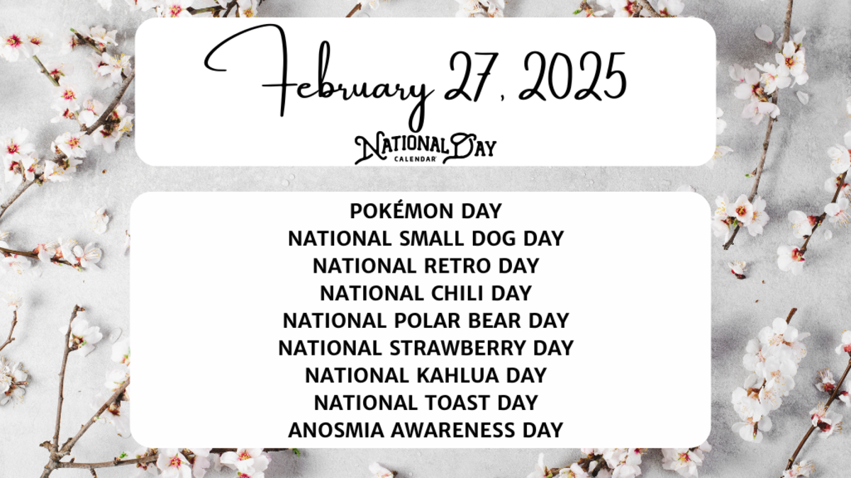 FEBRUARY 27, 2025 POKÉMON DAY NATIONAL SMALL DOG DAY NATIONAL National Small Dog Day 2025 Celebration Ideas